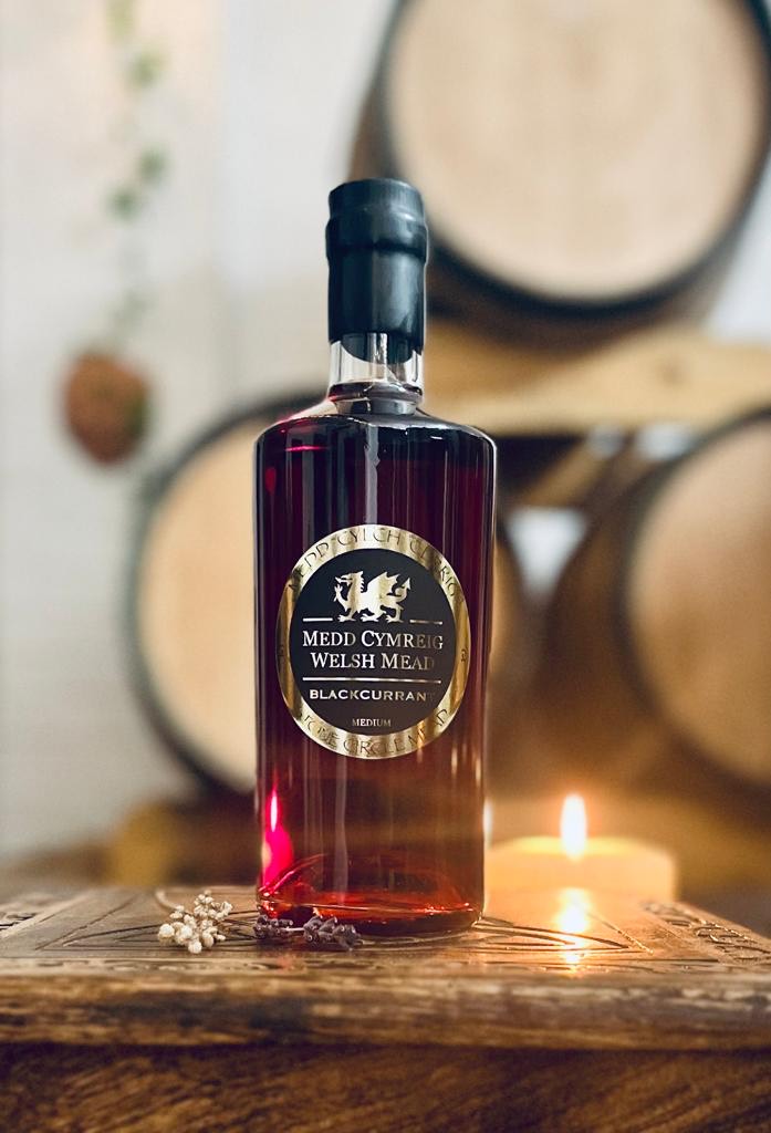 Welsh Blackcurrant Mead 70cl