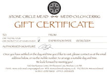 Load image into Gallery viewer, Mead Gift Cards (includes delivery to mainland UK address)
