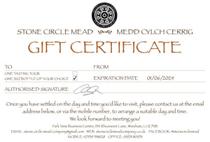 Mead Gift Cards (includes delivery to mainland UK address)